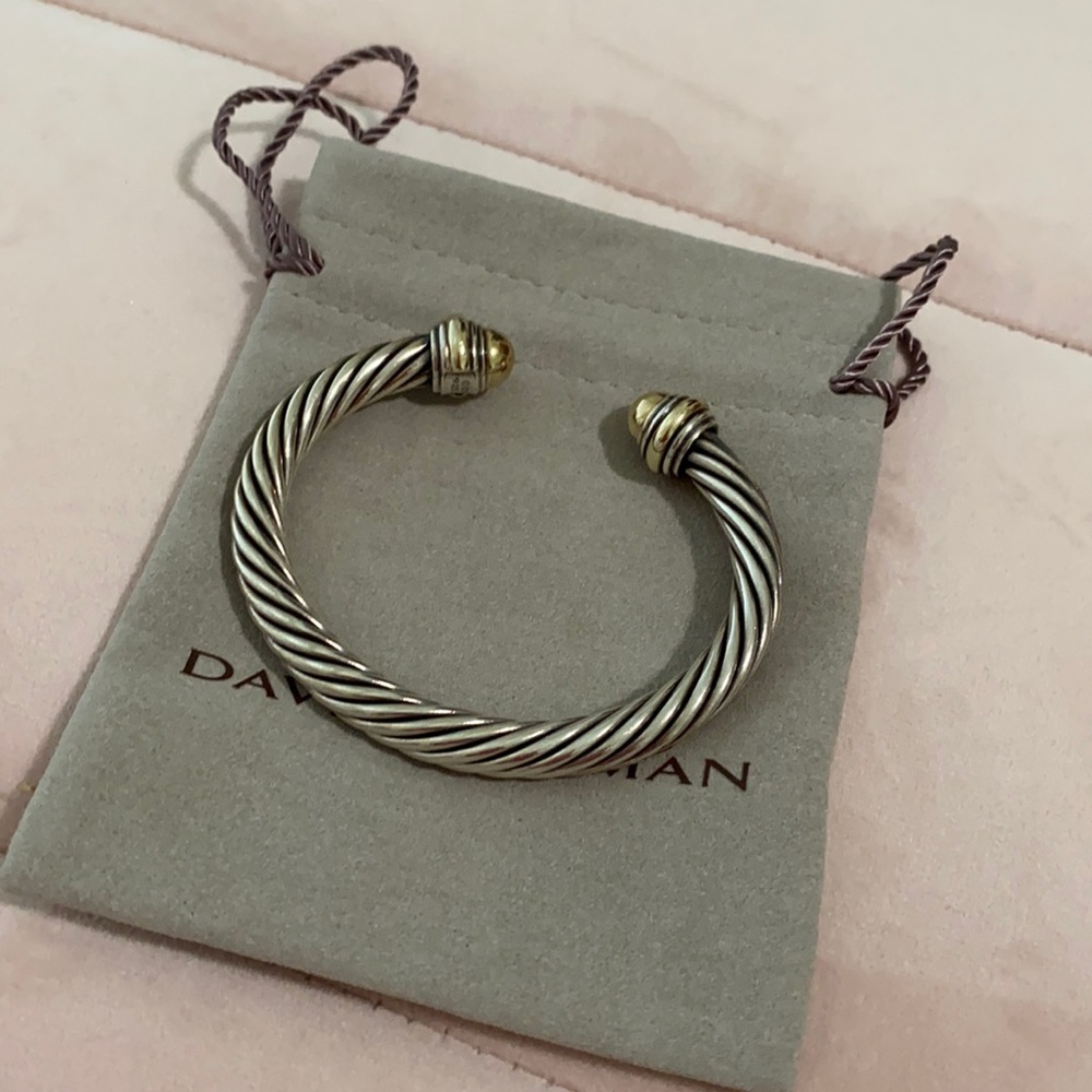 David Yurman cable classic cuff bracelet
